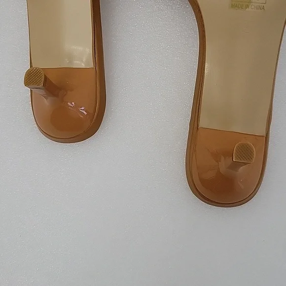 Women's slippers, fashion woven lightweight sandals, comfortable mid heel - Picture 6 of 10